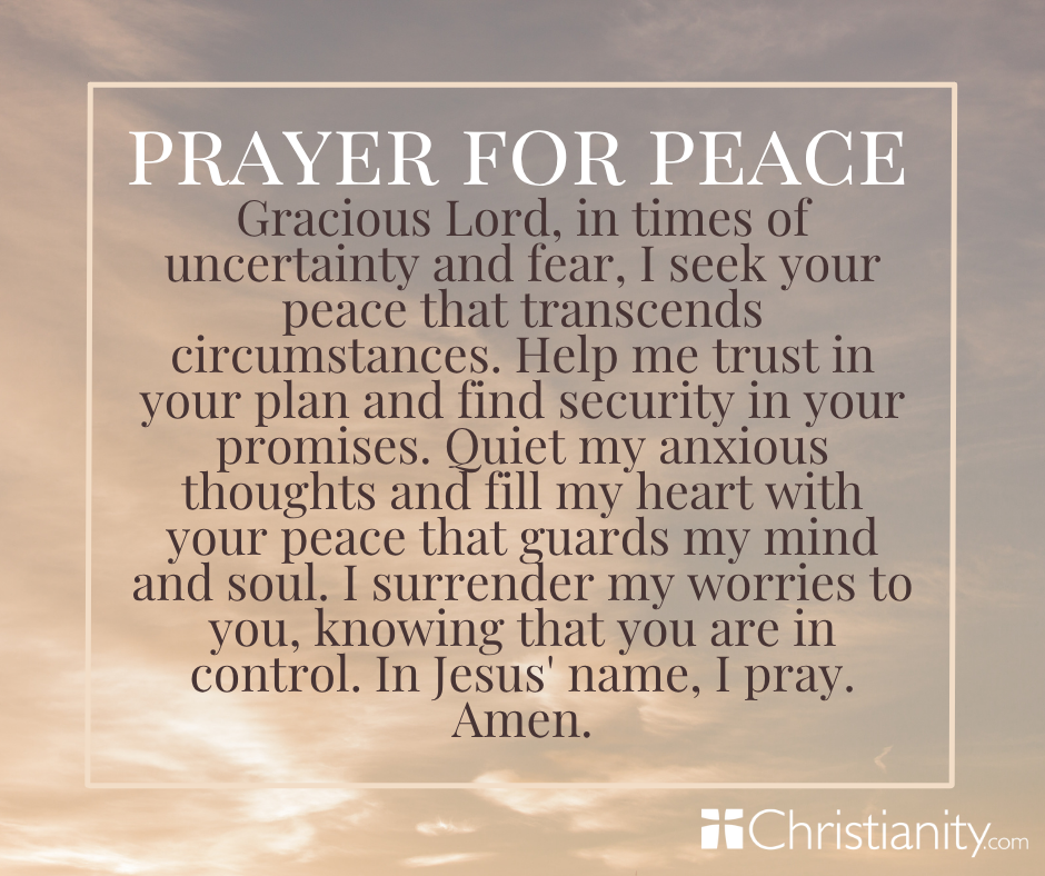 Prayer for Peace
