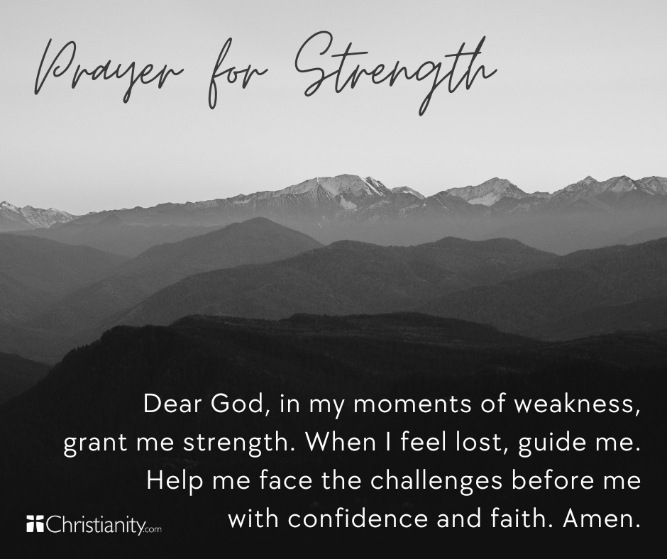 Prayer for Strength
