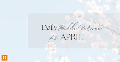 Daily Bible Verses for April